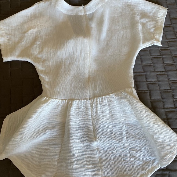 Endless Rose peplum zip blouse - Picture 2 of 3